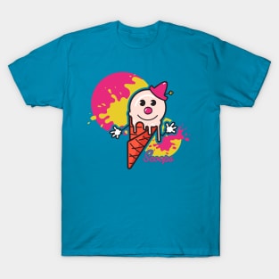 Pop Art for Kids | Scoops | Pink T-Shirt